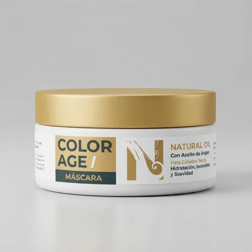Mascara Capilar Nutrición Natural Oil Argan 200g Colorage