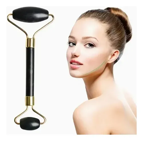 Set De Rodillos Para Masaje Facial Y Corporal Con Tabla Gua