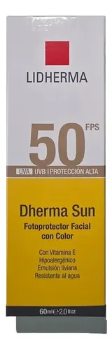 X2 Protector Solar Uva/uvb Fps 50 Color Liviano Lidherma