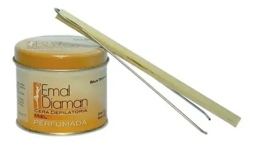 Emal Diaman Cera Depilatoria Miel Lata 200g
