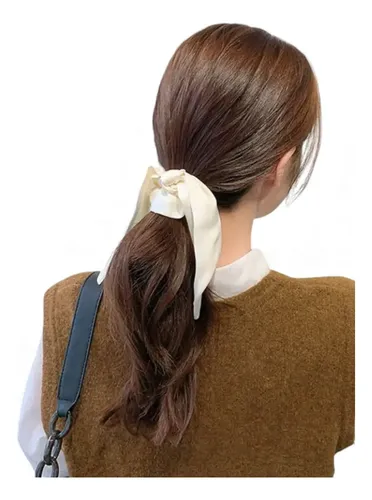 Hhyy. Elásticos 3 Piezas Con Moño Para Cabello Satinado
