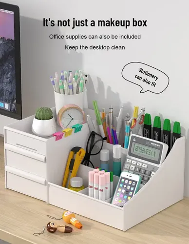 Organizador De Cosméticos Con Cajones Para Tocador
