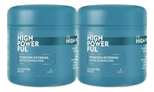Gel Para Hombre Ossono Powerfull Extra Fijacion X250gr Kitx2