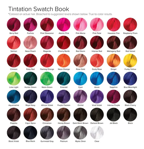 Tinte Semipermanente Para Cabello Red By Kiss Tintation, 5 O