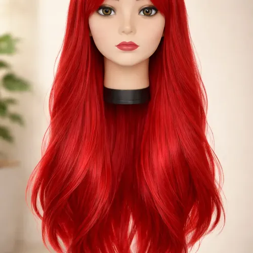 Pelucas Varios Tonos Simil Natural Lacio Punta Con Ondas 06