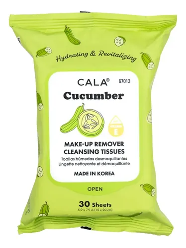 Toallitas Desmaquillantes Cala Pepino 30 Unidades