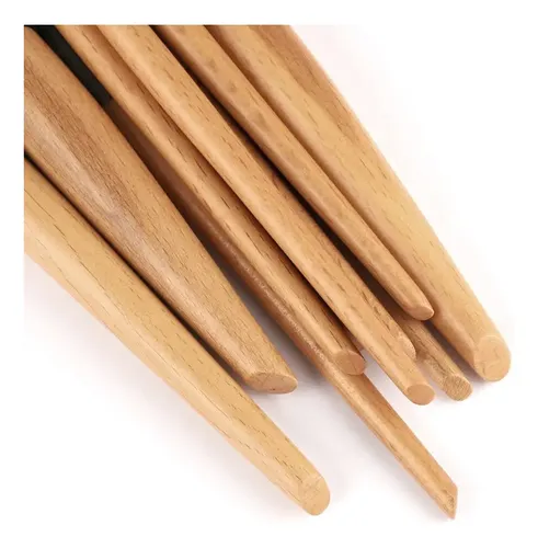Set De 10 Brochas De Maquillaje Verdes Con Estuche Rd