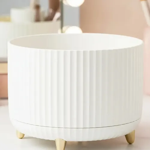 Organizador Giratorio Maquillaje 360° Cosméticos Skincare