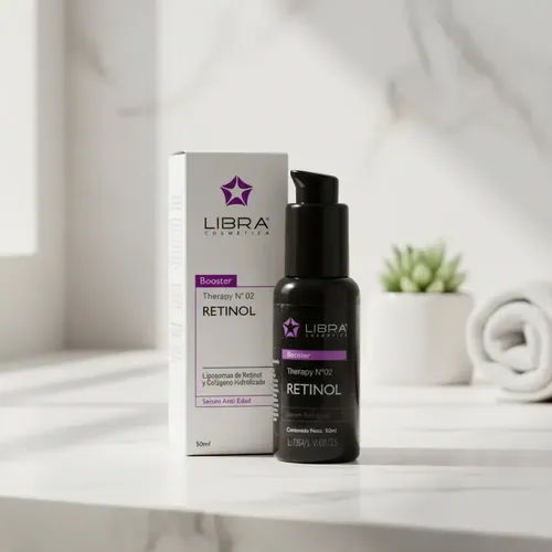 Serum Retinol 10% Libra Booster Antiage Arrugas Manchas 50ml Todo Tipo De Piel Noche
