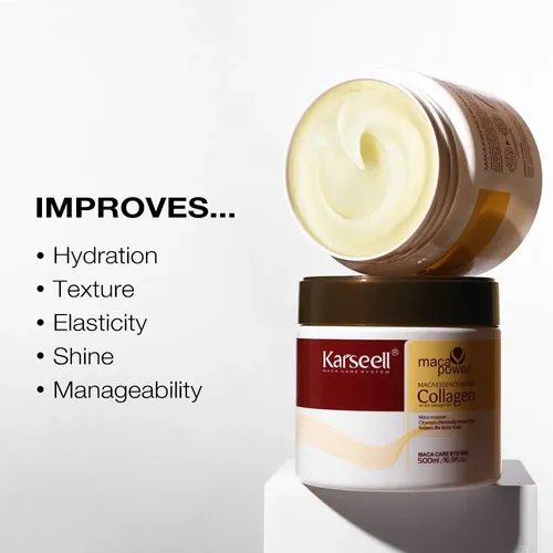 Karseell Mascarilla Capilar Con Colágeno Formula Italiana