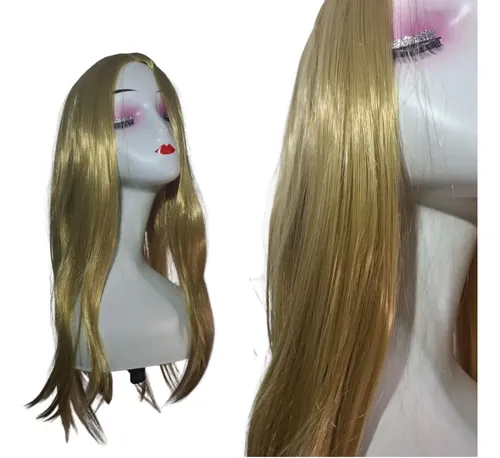 Peluca Lacio Sin Flequillo Rubio Dorado #24 70cm Lefemme