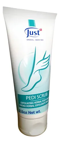 Pedi Scrub – Crema Herbal Exfoliante Para Pies Swiss Just