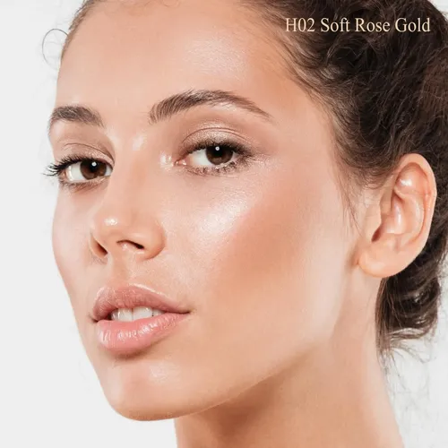 Dewy Highlighter Mymerry H02 Champagne Rose Gold