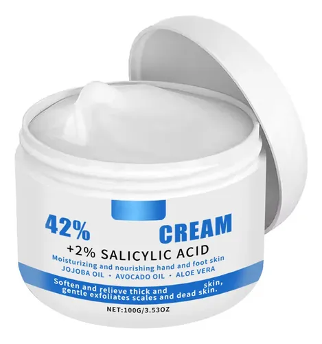 Crema Reparadora Hidratante Para Pies Que Alivia La Piel Sec Multicolor