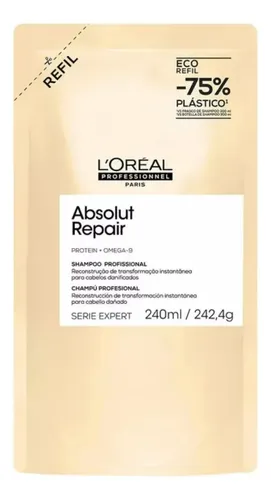 Shampoo Absolut Repair Refill Serie Expert 240ml
