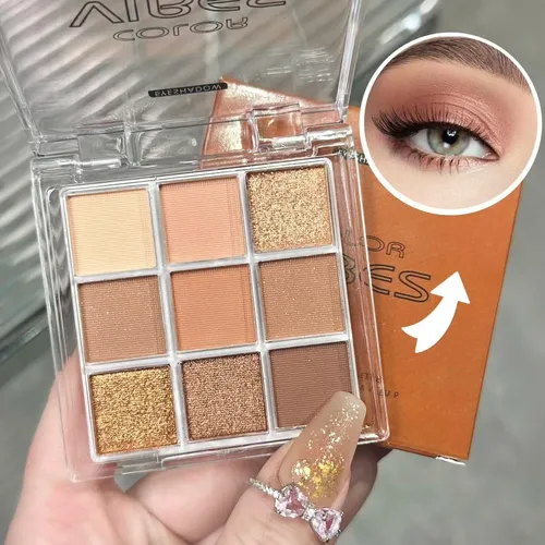 Paleta 9 Sombras Marrón Baisen Diary Chocolate