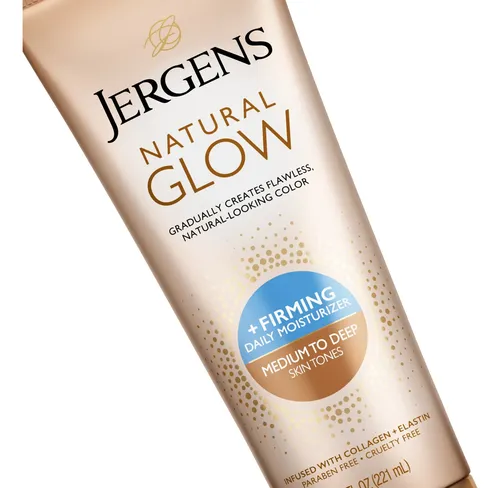 Jergens Natural Glow Loción Autobronceante Reafirmante
