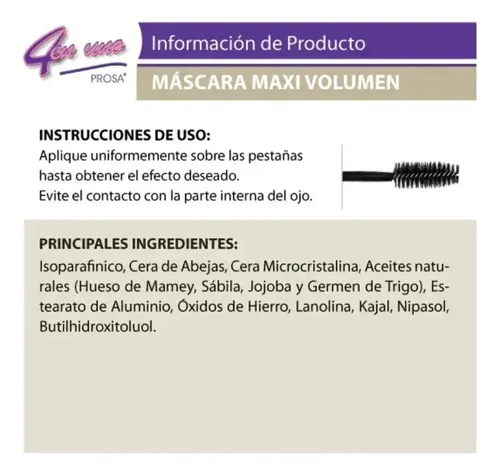 Ii Rímel En Tubo De 5 Colores, Delgado, Rizado, Grueso, Oo,;