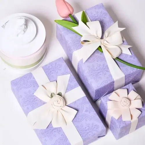O.o 5 Rollos De Listón De Regalo De 4 Cm, Decoración O Wg B1