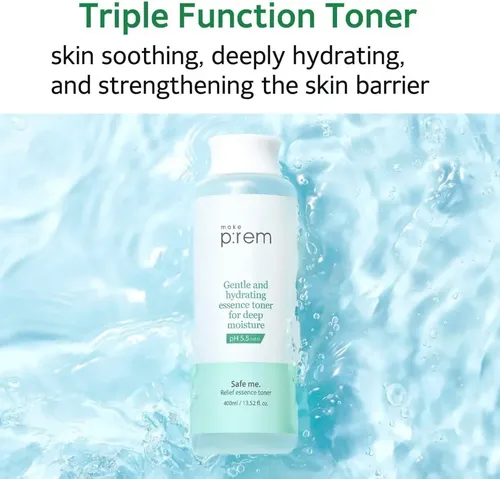 Make P:rem Safe Me. Relief Essence Toner, 400ml