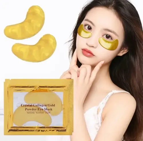 Parches Para Ojos Ojeras Colágeno Oro Arrugas 20 Pares