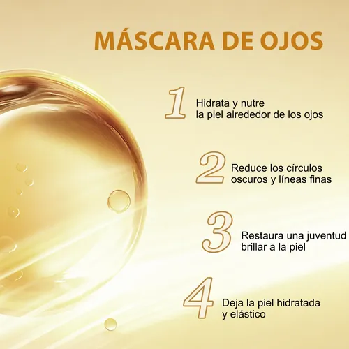 . Wy Lm Parches De Ojos Oro 24k Colágeno Ojeras Bolsas Y