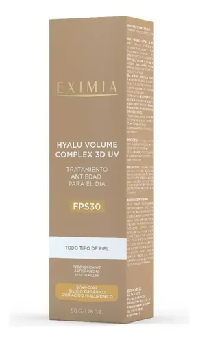 Eximia Hyalu-volume Complex 3d Uv Crema De Día Fps30 X 50g Tipo de piel Todo tipo