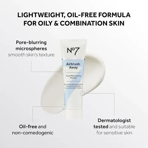 No7 Primer Facial Minimiza Poros Y Control Brillo 30 Ml