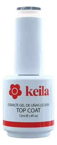 Esmalte Semipermanente Topcoat Rubber (need Clean) Keila Uña