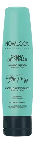 Crema Peinar Stop Frizz Cabello Castigado 160ml Novalook X3u