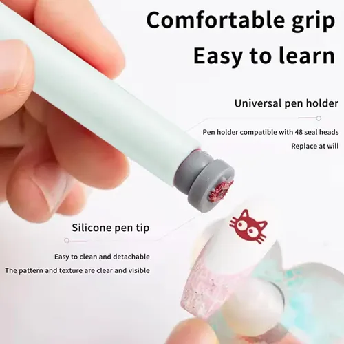 Nail Seal Pen Set, Uniquely Designed Nail Seal With