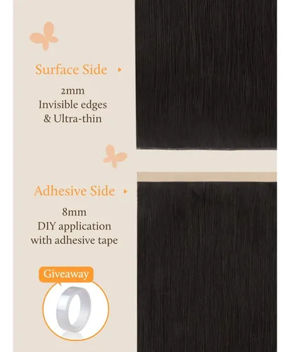 Extensiones Pelo Con Cinta Doores 18 In 50 G Gt2 Dark Brown