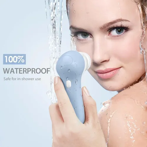 Cepillo Facial Limpiador Recargable Clsevxy 7 En 1 Ipx7