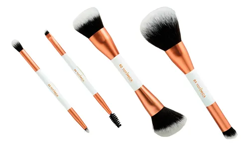 Set De Brochas Profesionales Withe Angel Totémica