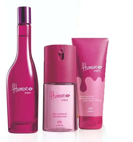 Perfume de regalo Natura Own Humor, 100 ml, más Body Deo 100 ml, más jabón de baño en 100 g
