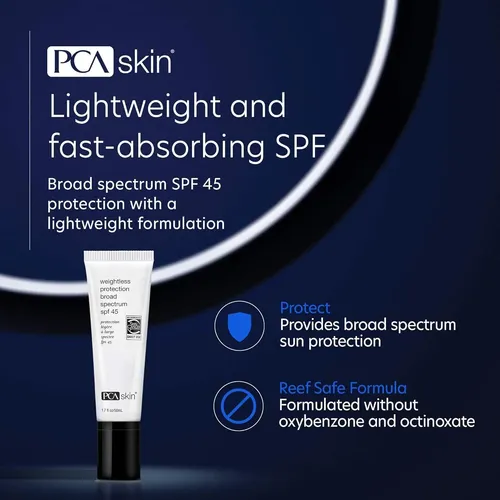 Protector Solar Facial Sin Aceite Spf 45 Pca Skin 50 Ml