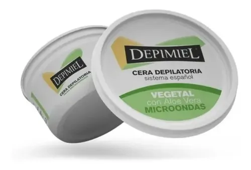 Cera Depilatoria Para Microondas Vegetal X 200 G Depimiel