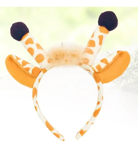 Diadema De Jirafa Accesorios Para Fiestas