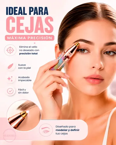 Depiladora Eléctrica Inalámbrica 2 En 1 Precisa