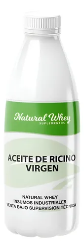 Aceite De Ricino Virgen Orgánico Non Gmo 1 Litro