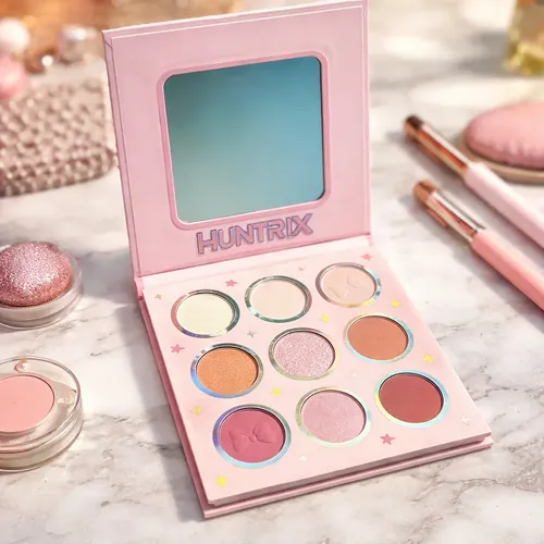Paleta De Sombras Guerreras K-pophuntrix Maquillaje