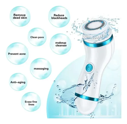 Limpiador Facial En Piel Con 4 Poros Eléctricos, 1 Ración
