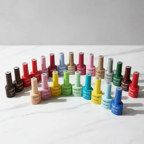 Set Polish Gel Uv Led X 16 Unidades Semipermanente Color