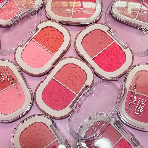 Rubor X 2 Tonos Maquillaje Ushas