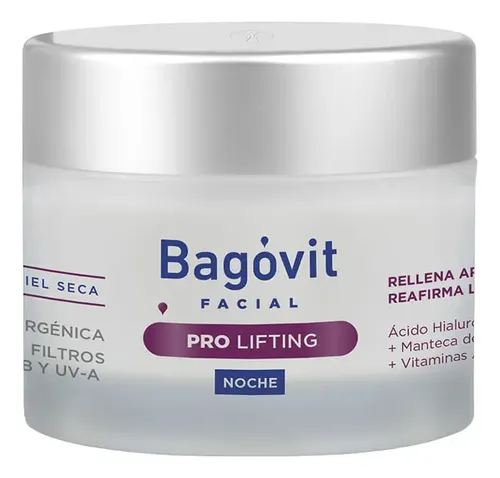 Crema Antiarrugas Reafirmante Bagóvit Facial Pro Lifting Noc