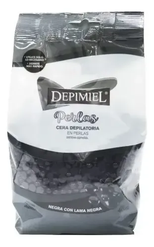 Cera En Perlas Negra Depimiel X 400 Grs