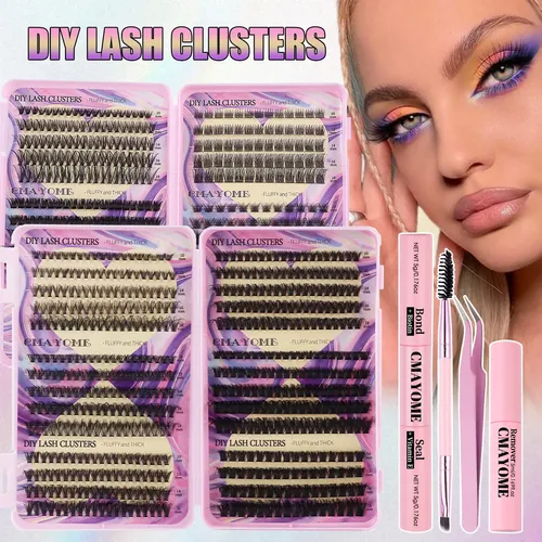 [jjm] Kit Cmayome 544pzas 30-100d, 6 Estilos + Pegamento