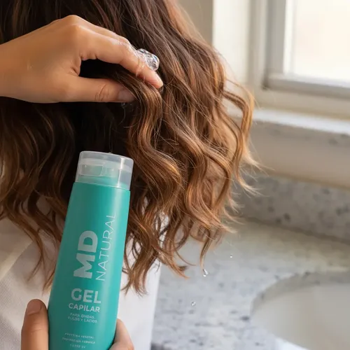 Gel Rulos Y Ondas, Protección Térmica Y Solar Md Natural