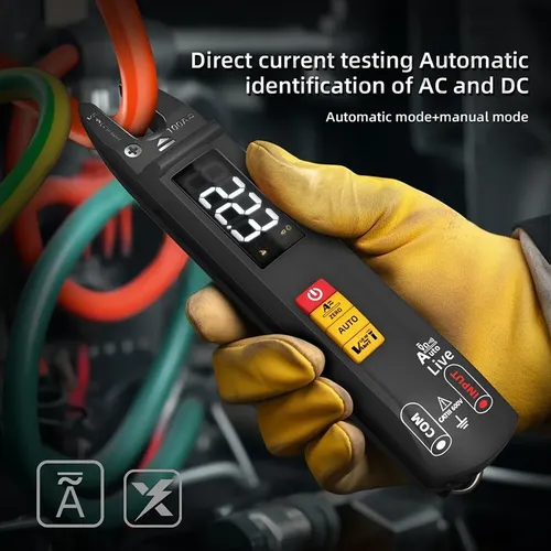 Pinza Amperimétrica Digital U0 Dc Ac 100a, Alicates Amperíme