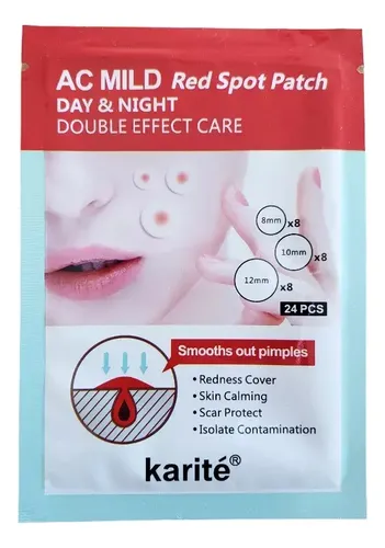 Pack X4 Parches Anti Acne Granos Y Puntos Negros 96 Parches